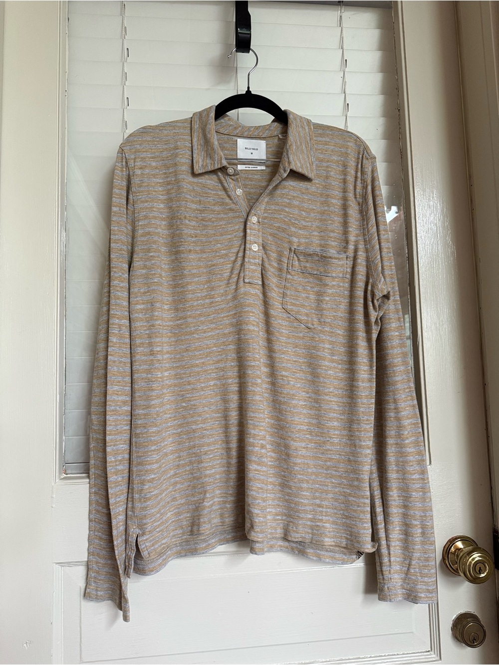 Billy Reid Medium Cotton Cashmere LS Henley
